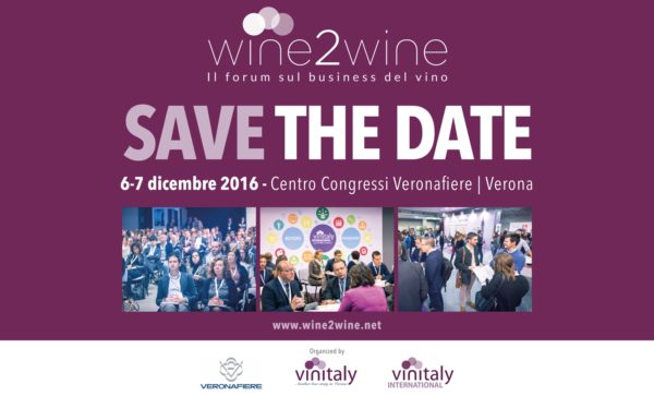 wine2wine 2016 a Verona
